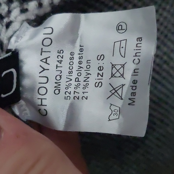 Dark Gray/Charcoal Aztec Cardigan - Picture 5 of 5